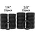 PAGOW 50 Pack O-Rings Power Pressure Washer Replacement for 1/4 inch, 3/8 inch, M22 Quick Connect Coupler (25pcs for 1/4" + 25pcs for 3/8")...
