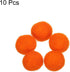 PATIKIL Wool Felt Ball Beads Wool Felting Pom 2cm 20mm Orange for Home Crafts Handcrafts Project DIY Pack of 10...