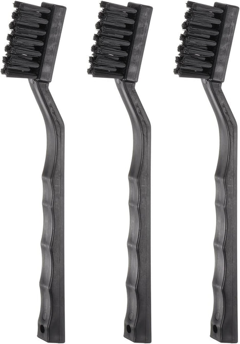 3pcs Anti-Static Cleaning Brush 16x35mm PV Plastic Conductive Bristles Anti Static ESD Brushes for Clean PCB Laptop Keyboard Fan and Other Electro...