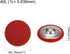 10pcs 40L Fabric Cloth Covered Button 25mm Round Metal Shank Sewing Buttons for Suits Dress Blouses, Red...