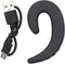 Bone Conduction Headset, Wireless Bone Conduction Bluetooth 4.2 Headset Earphone Ear-Hook Stereo Earphones with Micphone for iPhone .(Black)......