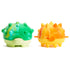 Munchkin® Pop Squish™ Mold Free Popping Baby Bath Toy, Squeezable Sensory Fidget Toy, Turtle and Pufferfish...