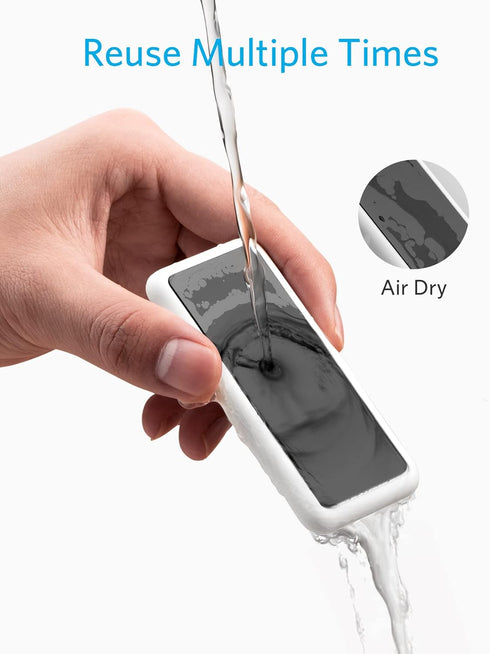 Anker Magnetic Desktop Cord Holder, Multipurpose Wire Keeper for Lightning, USB-C, Micro Cables - Sticks to Wood, Marble, Metal, Glass (White)...