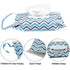 3 Pack Baby Wipes Dispenser Portable Wet Wipe Dispenser Bag Reusable Travel Baby Wipes Container Refillable Wet Wipe Carrying Case Holder for Diap...