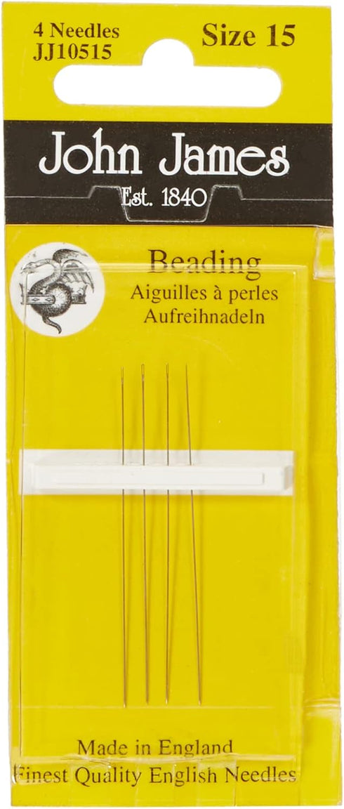 Darice Beading Hand Needles-Size 15 4/Pkg...
