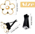 Frienda 6 Pcs Daisy Flower Air Vent Clip Air Freshener Outlet Clip Car Air Conditioning Clip Charm Car Inter Decor(White, 3 cm, 3.3 cm)...