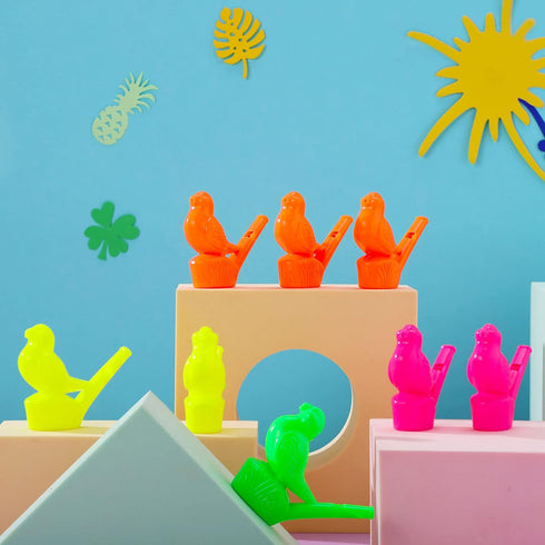24 Pieces Bird Water Whistle Party Whistles Bird Whistle for Kids Novelty Water Warblers Bird Call Whistle Bird Whistle Toy Musical Instrument Toy...