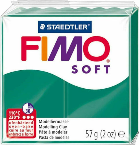FIMO Staedtler Soft Polymer Oven Modelling Clay - Cool Tones - Set of 6...