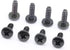 ReplacementScrews 1 Set of Metric Screws (Model RS-198132) Pan Head - Philips Drive - Black Plated (Pack of 8)...