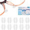 2.5mm Eyeglasses Air Bag Stick on Silicone Nose Pads-Upgrade 10Pairs Eyeglasses Nose Pads for Plastic Frame-for Sunglasses Anti-Slip-Glasses Repai...