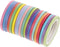 20 Rolls Rainbow Washi Tape Slim,Foil Gold Skinny Decorative Masking Washi Tapes,3MM Wide DIY Masking Tape...