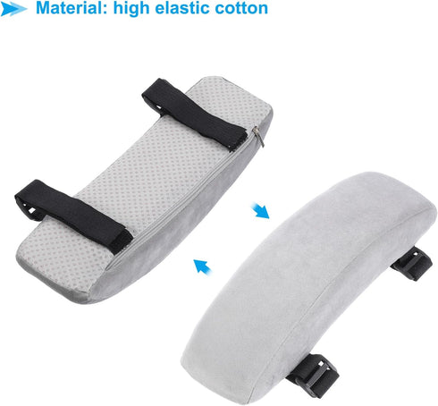 PATIKIL Office Chair Arm Pads, 2pcs Office Chair Arm Cover Office Chair Pads Armrest Cushion Chair Armrest Rest Covers Protectors for Computer Des...