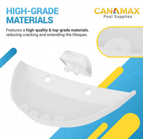 Pool Cleaner AXV604WHP Wing Kit & AXV414P Pod Shoes Replacement Part by Canamax - for Hayward Automatic Pool Cleaners, Navigator, Pool Vac Plus, P...