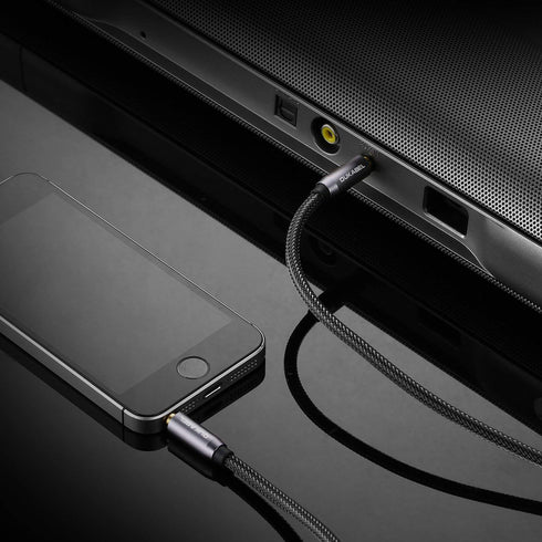 DUKABEL Top Series 3.5mm AUX Cable Lossless Audio Gold-Plated Auxiliary Audio Cable Nylon Braided Male to Male Stereo Audio AUX Cord Car Headphone...