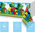 2pc Super Bros Rectangle Tablecloths Video Games Party Plastic Table Covers 70.8 x 42.5 Inch Children Boys Birthday Party Decoration Supplies...