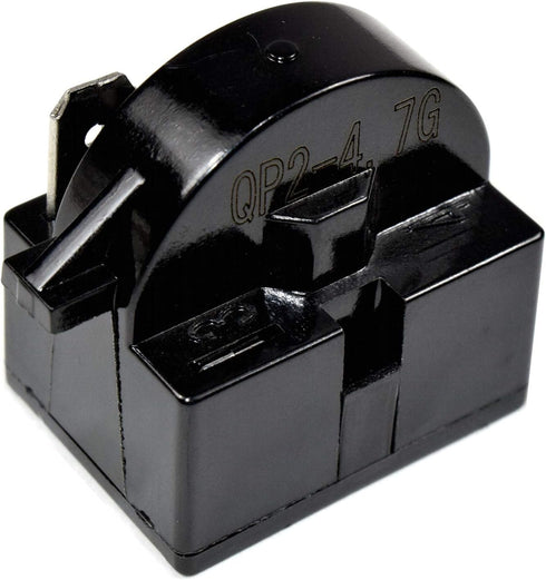 HQRP QP2-4.7 4.7 Ohm 1-Pin PTC Starter/Start Relay Compatible with EdgeStar PBWC120SS25 R134a Compressors Replacement BWC70SS BWC90SS BWC90SSLT BWC120SS BWC120SSLT Beverage Coolers