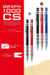Pentel XPG1005CSB Graph1000CS Mechanical Pencil, Red...