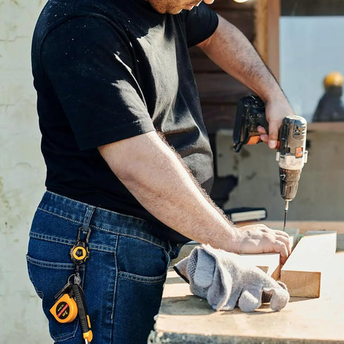 MNGARISTA 2-Pack Upgraded Retractable Keychain, 10 OZ Retraction, 31.5" Stainless Steel Cord, Heavy Duty Carabiner Badge Holder, ID Badge Reel wit...