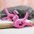 AUEAR, Lovely Towel Clips Chair Holders for The Beach or Home Patio Holiday Pool and Chaise Supplies Accessories Portable Secure (Pink Flamingo, 4...