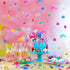 WILLBOND 3000 Pieces Happy Birthday Confetti Birthday Party Cake Confetti Metallic Foil Balloon Table Scatter Decorations for Carnival Baby Shower...