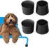 IMPRESA [4 Pack 1” Wide Elevated Dog Bed Feet to Protect Floors - Raised Dog Bed Stabilizers to Reduce Sliding - Dog Cot Feet - Elevated Pet Bed A...