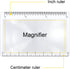 20 Pieces Fresnel Lens Credit Card Magnifier Pocket Plastic Ruler Starting Solar Fire Emergency Bushcraft Survival Compact Outdoor Leisure Classro...