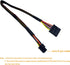 COMeap SATA Power Cable for Dell Inspiron 3653 3650 Series, SATA 15 Pin to Mini 6 Pin ATX Adapter Compatible Part No. GP2JM 15-inch(38cm) (Pack of...