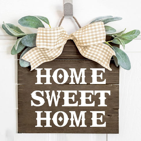 8 Inch Letter Stencils for Painting on Wood, 36pcs Large Stencil Letters Alphabet Stencils Drawing Templates for Wall Sign Home Decor...