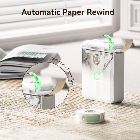 NIIMBOT D110 Upgraded Version Mini Label Maker Machine with Tape, Portable Bluetooth Thermal Printer, Sticker Maker with Multiple Templates for Of...