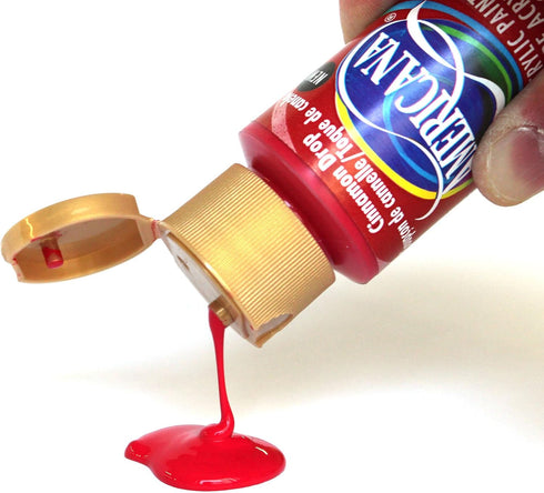 DecoArt Americana Acrylic Paint, 2-Ounce, Soft Black (DA155-3)...