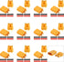 Frienda 30 Pairs XT30 Connectors Male and Female Connectors Plugs with 2 Pieces Shrink Tubing for RC Battery...