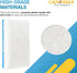 Canamax Ultra Durable Hand-Held Sponge Swimming Pool Scrub Brush - Pack of 2 Pool Scrubber - Ideal for Pool Tile & Grout, Walls, Vinyl Liners, Spa...