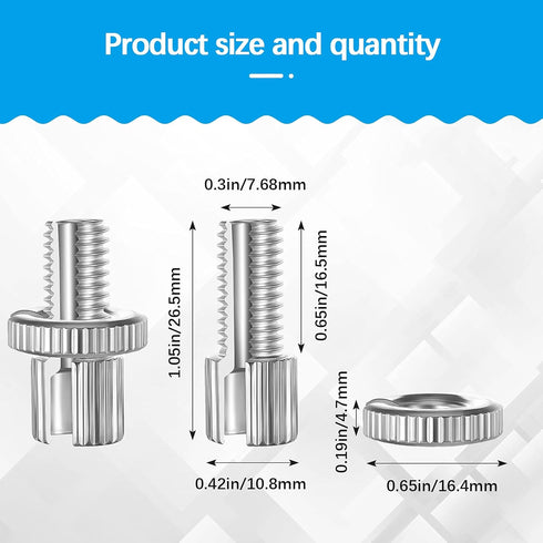 12 Pieces Clutch Brake Cable Adjuster Screw Metric Clutch Brake Cable Adjuster Compatible with ATV Motorcycle 8 mm Cable Adjuster Nut Bolts for Ca...