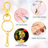 Keychain Rings for Crafts, Selizo 120pcs Gold Keychain Hardware Includes 60pcs Key Chain Hooks and 60pcs Key Rings for Keychains, Acrylic Blanks a...
