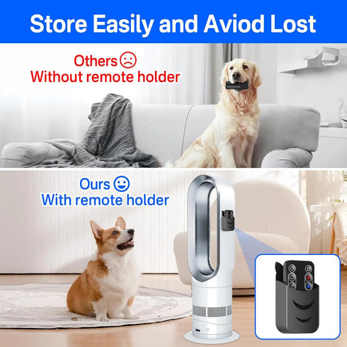 notiela Remote Control Compatible with Dyson AM04 AM05 Fan Remote with Battery for Dyson Remote Control Replacement Compatible with 922662-06, 922...