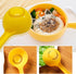 Rice Ball Spoon, Plastic Rice Paddle,Non Stick Rice Scooper for Rice Ball Making, Kitchen, Restaurant, Sushi Making Spoon (Yellow-5Pcs)...