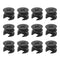 Cam Lock Nut for Furniture, 12pcs 15x12mm Joint Connector Locking Nuts Furniture Connecting Cam Fittings, Black...