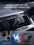 LISEN 2 Pack Magnet for Phone Car Mount Magnetic Phone Holder for Your Car Vent 6 Military Magnets Vent Cell Phone Holder Mount for Car Plate Fit ...