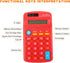 PATIKIL Basic Calculator, 8 Digit LCD Display Calculator 4 Function Small Desktop Calculator Battery Powered Handheld Calculator for Home Office, ...
