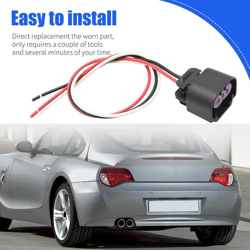 Flex Fuel Sensor Connector Replacement for GM E85 Flex Pigtail Plastic Fuel Composition Ethanol E85-2...