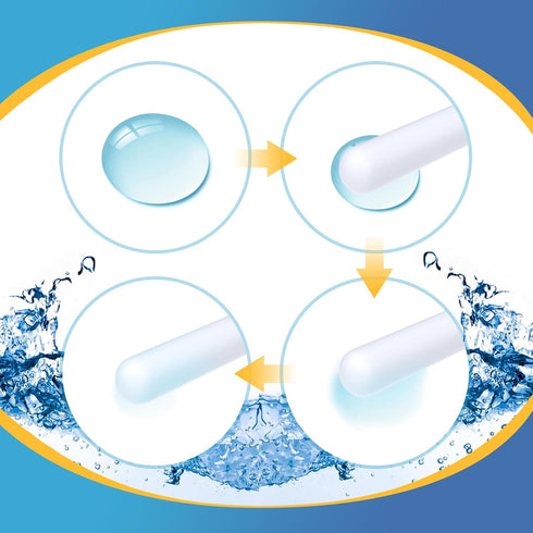 5 Pcs Drying Sticks Dry Rod Desiccant Blcok Cleaning Water Absorption Rod Dryer Stick for Toys + 1x USB Heating Rod Stick Warmer...