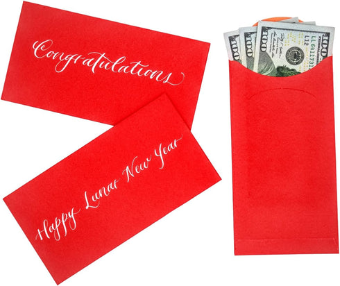 20 Pcs Red Envelopes, Red Packets, Hong Bao - Celebrate All of Life's Milestones: Lunar New Year, Birthdays, Weddings, Graduations, Baby Showers -...