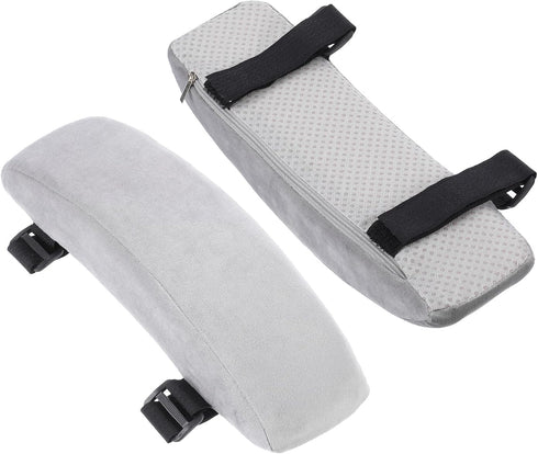 PATIKIL Office Chair Arm Pads, 2pcs Office Chair Arm Cover Office Chair Pads Armrest Cushion Chair Armrest Rest Covers Protectors for Computer Des...