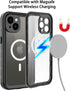 iPhone 13 Magnetic Case - Waterproof Shockproof Compatible with Magsafe Mag Safe Magnet iPhone 13 Waterproof Case Support Wireless Charging with B...