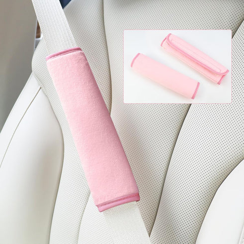 yuntop 2 PCS Car Seat Belt Pads Cover Soft Seat belt Shoulder Pad Safety Belt Strap Shoulder Pad Comfortable Driving Compatible with Most Cars Hel...