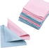 AUEAR, 100 Pack Jewelry Cleaning Cloths, Polishing Cleaner Cloth for Sterling Silver Gold Platinum Small Diamond Polish Cloth Pink & Blue 8x8cm...