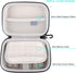 Lacdo Hard Drive Carrying Case for Western Digital WD My Passport/WD Elements/WD My Passport Ultra Portable External Hard Drive 1TB 2TB 3TB 4TB 5T...