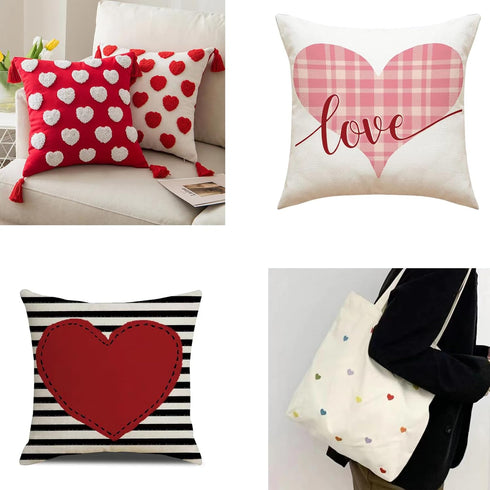 5PCS Heart Stencil Reusable Heart Stencil Template Plastic Stencils for Painting on Wood Drawings Woodburning Canvas DIY Decor...