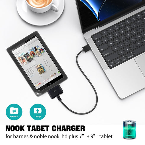 LBSC USB Charging Data Cable Cord for Barnes & Noble Nook HD HD+ 7/9" Tablet...