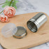 1Pcs Stainless Steel Powder Sugar Shaker Duster with Lid, Fine Mesh Shaker Powder Cans for baking soda Cocoa Cornstarch Coffee Flour ect...